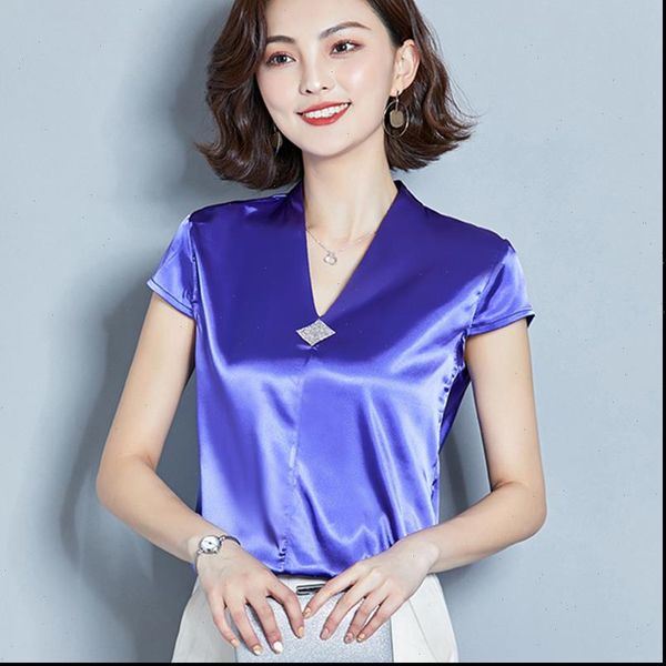 korean fashion silk women blouses satin v neck sleeveless red women shirts plus size xxxl womens and blouses, White
korean fashion silk women blouses satin v neck sleeveless red women shirts plus size xxxl womens and blouses, White