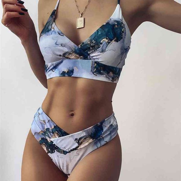 high waist bikini set yellow bandeau swimsuit print thong women swimwear two-pieces bather bathing suit 210722, White;black
high waist bikini set yellow bandeau swimsuit print thong women swimwear two-pieces bather bathing suit 210722, White;black