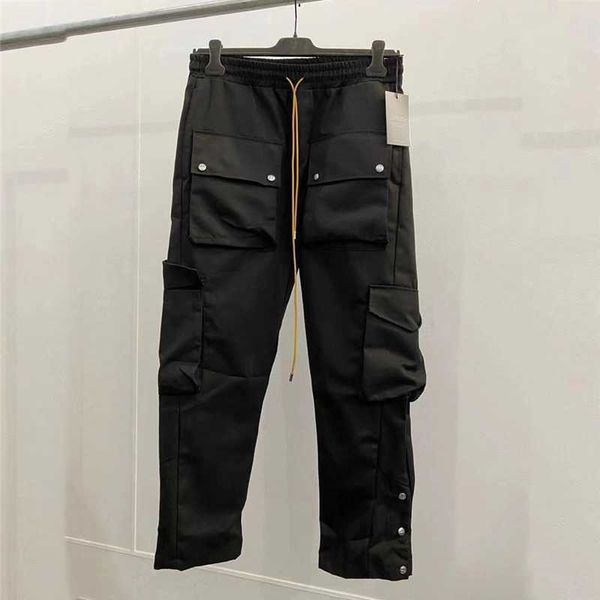 men's pants 2021ss rhude female pants 1:1 better quality multifunctional load pockets with flap clothes, Black
men's pants 2021ss rhude female pants 1:1 better quality multifunctional load pockets with flap clothes, Black