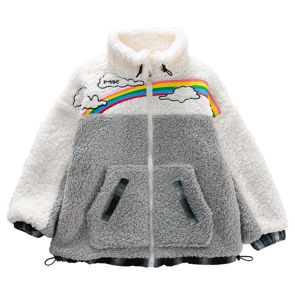 girls plus cotton coat children's clothing coat 2021 autumn and winter new girl granule thick coat one generation, Blue;gray
girls plus cotton coat children's clothing coat 2021 autumn and winter new girl granule thick coat one generation, Blue;gray