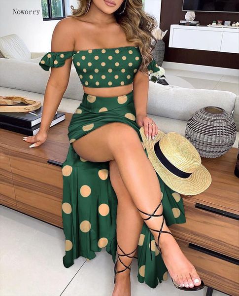 off shoulder two womens tracksuits piece set print bodycon 2 short and split skirt summer autumn sets, Gray
off shoulder two womens tracksuits piece set print bodycon 2 short and split skirt summer autumn sets, Gray