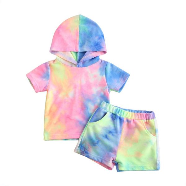 2pcs children boys girls tie dye sets short sleeve hooded pullover elastic shorts infant toddler summer casual suit 12m-5t, White
2pcs children boys girls tie dye sets short sleeve hooded pullover elastic shorts infant toddler summer casual suit 12m-5t, White