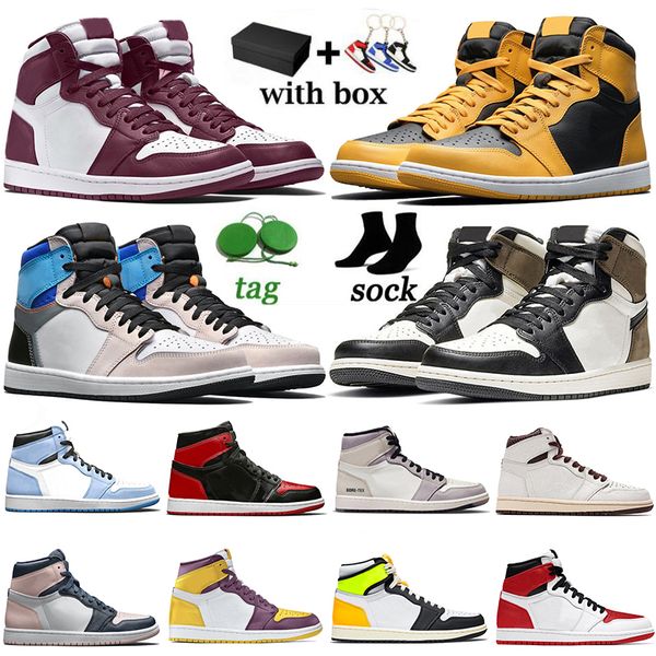 jumpman 1 1s men women baksetball shoes high og university blue bred patent bordeaux brotherhood dark mocha bubble gum obsidian shadow train, White;red
jumpman 1 1s men women baksetball shoes high og university blue bred patent bordeaux brotherhood dark mocha bubble gum obsidian shadow train, White;red