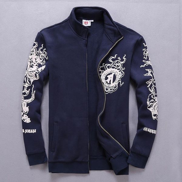 men's hoodies & sweatshirts fashion japanese tattoo hooded sweatshirt mens casual cotton zipper painting hip hop coat autumn cardigan, Black
men's hoodies & sweatshirts fashion japanese tattoo hooded sweatshirt mens casual cotton zipper painting hip hop coat autumn cardigan, Black