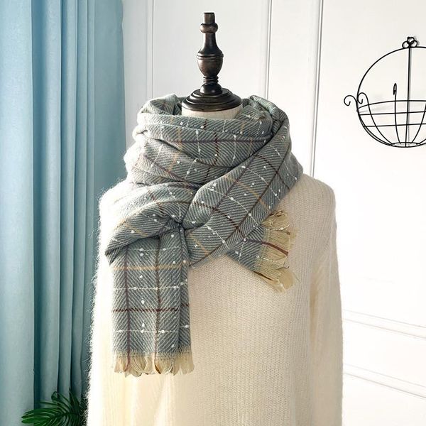 scarves women thick scarf autumn winter plaid fringe hijabs shawls grid check cashmere wraps stoles muslim bandana yg940, Blue;gray
scarves women thick scarf autumn winter plaid fringe hijabs shawls grid check cashmere wraps stoles muslim bandana yg940, Blue;gray