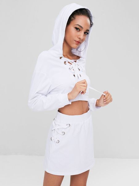 title lace up decorate v short hoodies + tie shorts parts of suits ts9239 women wpza, Black
title lace up decorate v short hoodies + tie shorts parts of suits ts9239 women wpza, Black