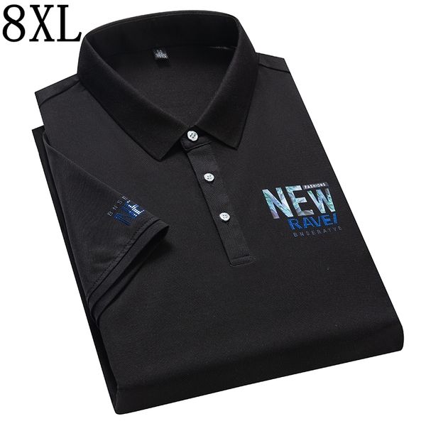 men's polos short sleeve t-shirt, large fashion polo, casual, breathable, 8xl, 7xl, 6xl, novelty in summer, White;black
men's polos short sleeve t-shirt, large fashion polo, casual, breathable, 8xl, 7xl, 6xl, novelty in summer, White;black