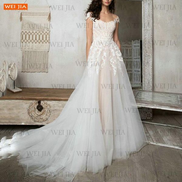 other wedding dresses bohemian rural 2021 beach robe de marié tulle lace appliques bride gown women corset slim fit abito da sposa, White
other wedding dresses bohemian rural 2021 beach robe de marié tulle lace appliques bride gown women corset slim fit abito da sposa, White