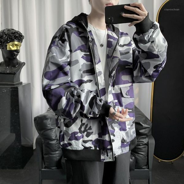 men's hoodies & sweatshirts harajuku purple camouflage zipper streetwear autumn light long sleeve men jackets korean style clothes, Black
men's hoodies & sweatshirts harajuku purple camouflage zipper streetwear autumn light long sleeve men jackets korean style clothes, Black