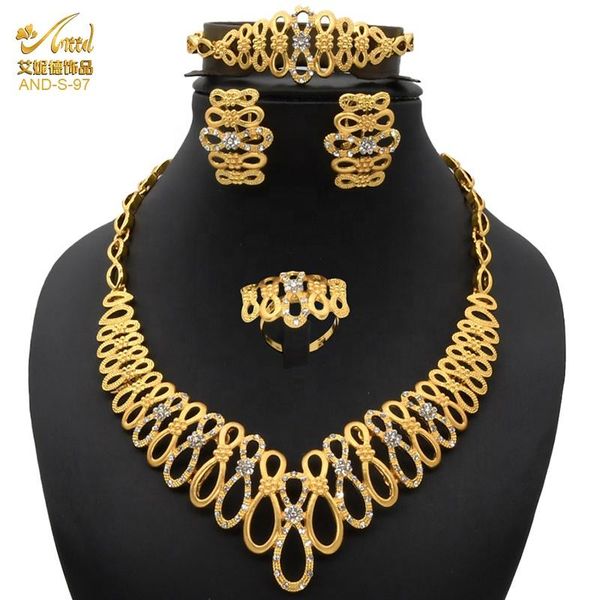 earrings & necklace dubai african woman jewelry nigeria wedding luxury bracelet ladies fashion womens bridal 24k gold color accessories, Silver
earrings & necklace dubai african woman jewelry nigeria wedding luxury bracelet ladies fashion womens bridal 24k gold color accessories, Silver