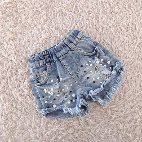 2021 kids summer new girls denim shorts children's wild washed broken flash edge pants teens fashion pearl hole denim shorts, Black
2021 kids summer new girls denim shorts children's wild washed broken flash edge pants teens fashion pearl hole denim shorts, Black