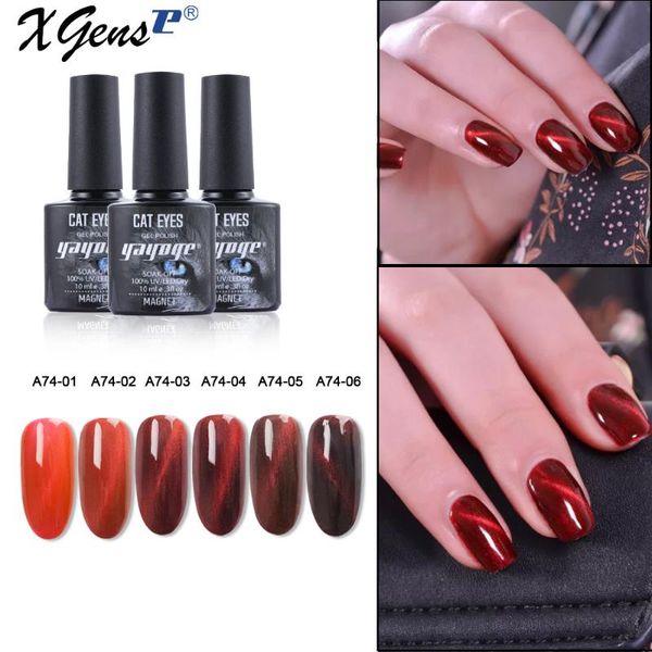 nail gel xgens 3d effect enamel art laser magnetic cat eye paint varnish soak off eyes polish lacquer, Red;pink
nail gel xgens 3d effect enamel art laser magnetic cat eye paint varnish soak off eyes polish lacquer, Red;pink