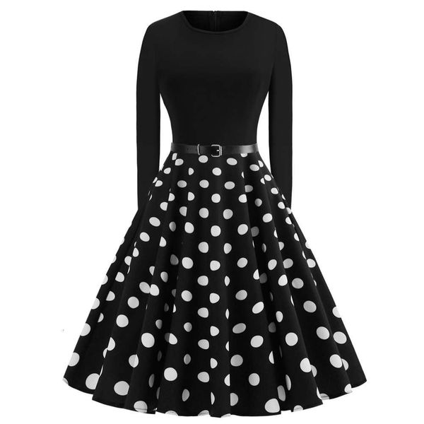 temperament dot women's autumn black and winter patchwork long sleeve print hem dress c0565 hot, Black;gray
temperament dot women's autumn black and winter patchwork long sleeve print hem dress c0565 hot, Black;gray