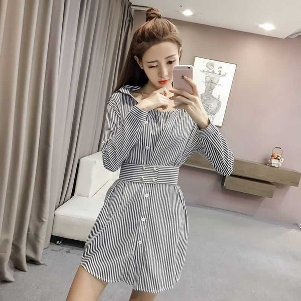 women spring summer style blouses shirts casual short sleeve turn-down collar solid striped loose women's df3481 210609, White
women spring summer style blouses shirts casual short sleeve turn-down collar solid striped loose women's df3481 210609, White