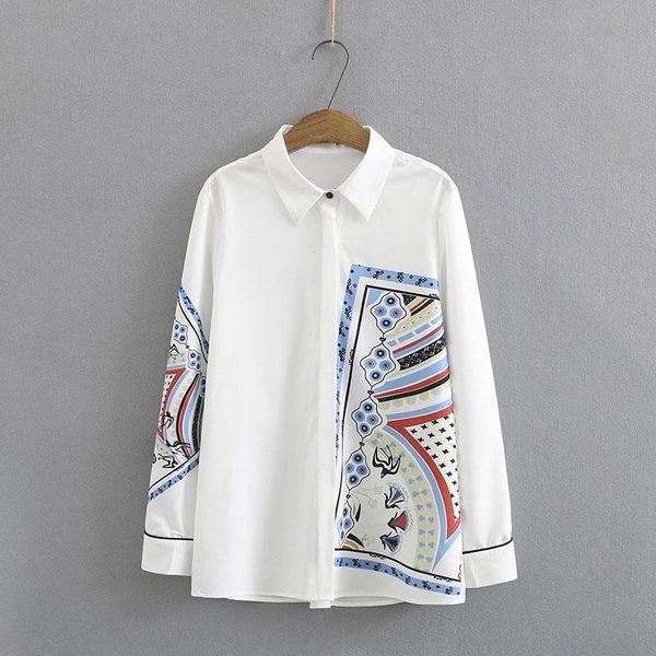 women's blouses & shirts 2021 harajuku spring women print chiffon blouse mujer blusa casual loose white plus size streetwear
women's blouses & shirts 2021 harajuku spring women print chiffon blouse mujer blusa casual loose white plus size streetwear