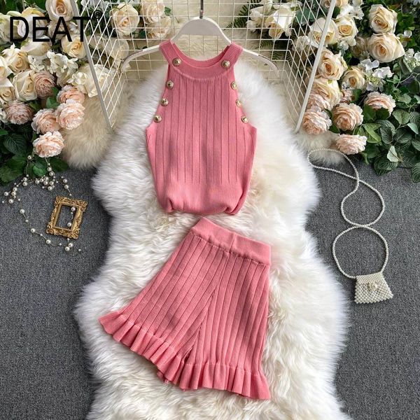 women's tracksuits women knitting ruffles shorts arrivals two piece set fashion temperament spring summer, Gray
women's tracksuits women knitting ruffles shorts arrivals two piece set fashion temperament spring summer, Gray