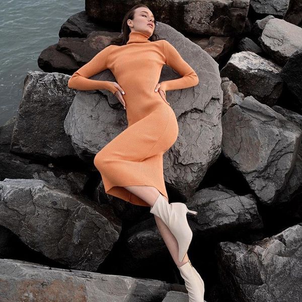 casual dresses women backless bodycon autumn winter basic slim ribber knitted midi dress boho turtleneck long sleeve woman, Black;gray
casual dresses women backless bodycon autumn winter basic slim ribber knitted midi dress boho turtleneck long sleeve woman, Black;gray