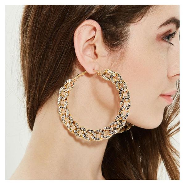 hoop & huggie exaggerated c word hollowed out circle twist earrings fashion personality cuba chain, Golden;silver
hoop & huggie exaggerated c word hollowed out circle twist earrings fashion personality cuba chain, Golden;silver