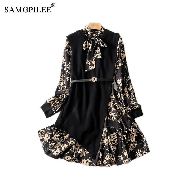 winter dress woman 2021 new office lady a-line print full sleeve sashes korean fashion clothing empire bow dresses for women 4xl, Black;gray
winter dress woman 2021 new office lady a-line print full sleeve sashes korean fashion clothing empire bow dresses for women 4xl, Black;gray