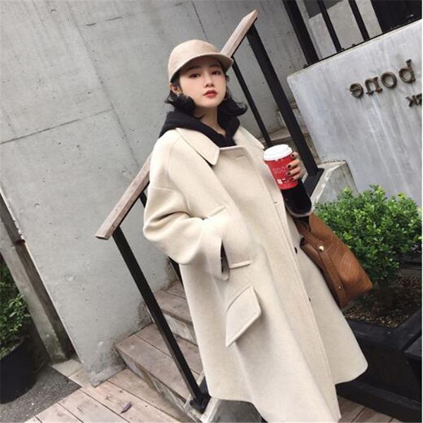 cottonthickened dragon phoenix coat female autumn and winter new loose cloak overlap wool overcoat j95y, Black
cottonthickened dragon phoenix coat female autumn and winter new loose cloak overlap wool overcoat j95y, Black