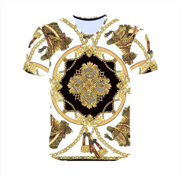 vintage 3d golden chain print mens baroque brand summer style short sleeve royal men clothes hip hop tees, White;black
vintage 3d golden chain print mens baroque brand summer style short sleeve royal men clothes hip hop tees, White;black