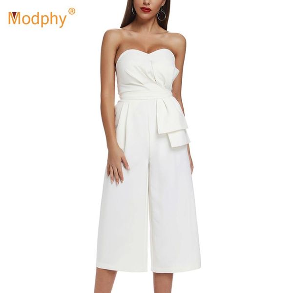 women's jumpsuits & rompers 2021 summer elegant jumpsuit white strapless ruffled slim celebrity runway party, Black;white
women's jumpsuits & rompers 2021 summer elegant jumpsuit white strapless ruffled slim celebrity runway party, Black;white