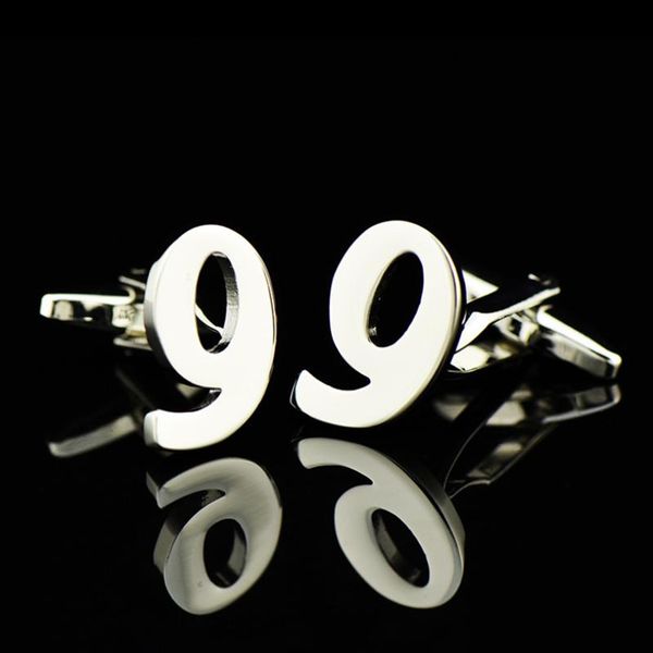 cuff link and tie clip sets cufflinks for men arabic numerals 9 cufflink shirt gemelos les boutons de manchette with gift box by cuffarts, Silver;golden
cuff link and tie clip sets cufflinks for men arabic numerals 9 cufflink shirt gemelos les boutons de manchette with gift box by cuffarts, Silver;golden