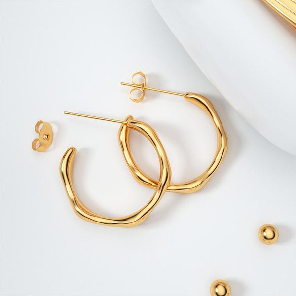 hoop & huggie 2021 plated women fashion jewelry wholesale trendy minimalist stainless steel gold earrings, Golden;silver
hoop & huggie 2021 plated women fashion jewelry wholesale trendy minimalist stainless steel gold earrings, Golden;silver