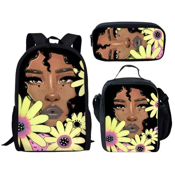 backpack hycool kids 3pcs/set school bags set black afro art girls print cartoon shoulder bag pen bento box schoolbag
backpack hycool kids 3pcs/set school bags set black afro art girls print cartoon shoulder bag pen bento box schoolbag