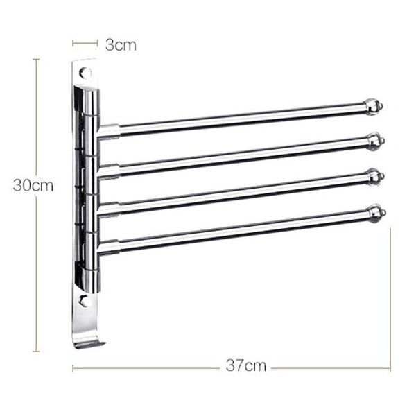 bathroom storage & organization stainless steel towel bar rotating rack kitchen wall-mounted polished holder hardware accessory
bathroom storage & organization stainless steel towel bar rotating rack kitchen wall-mounted polished holder hardware accessory
