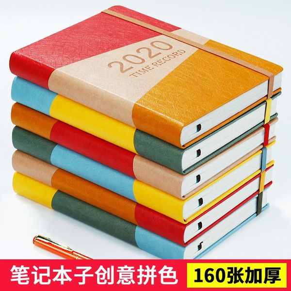notepads creative and simple college students personality strapped notebook literary exquisite a5 280 pages, Purple;pink
notepads creative and simple college students personality strapped notebook literary exquisite a5 280 pages, Purple;pink