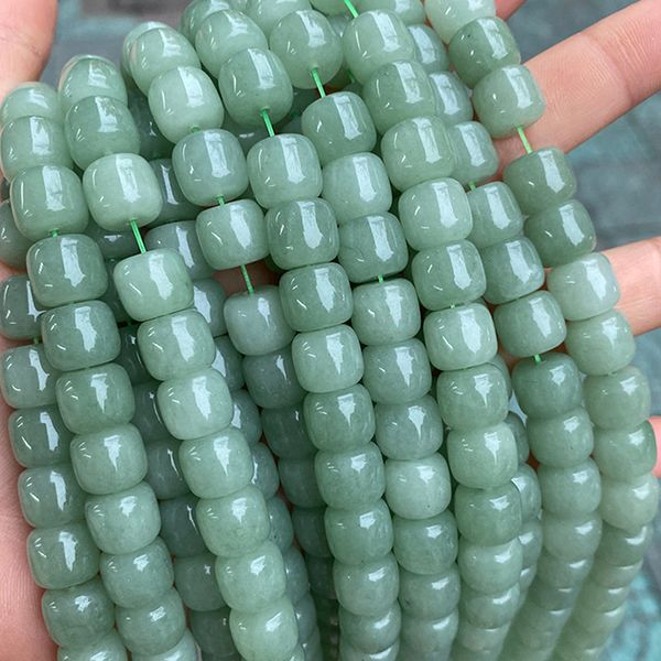 8x8mm 10x10mm natural green aventurine stone beads loose spacer apple barrel bead for jewelry making diy accessories strand 15'', Black
8x8mm 10x10mm natural green aventurine stone beads loose spacer apple barrel bead for jewelry making diy accessories strand 15'', Black