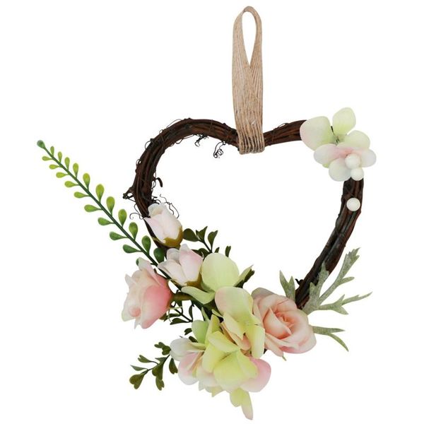 decorative flowers & wreaths wedding flower wreath love heart spring hanging party wall window home decoration, 6 inch
decorative flowers & wreaths wedding flower wreath love heart spring hanging party wall window home decoration, 6 inch