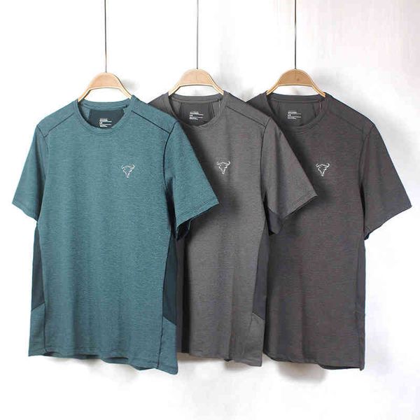 selling arc t-shirt summer new men's outdoor sports moisture absorption and sweat drainage round neck mountaineering elastic breathable, White;black
selling arc t-shirt summer new men's outdoor sports moisture absorption and sweat drainage round neck mountaineering elastic breathable, White;black