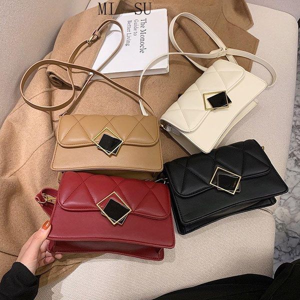 fashion luxury women solid shoulder bag lady casual messenger handbag female burgundy lozenge leather prom flap crossbody bags
fashion luxury women solid shoulder bag lady casual messenger handbag female burgundy lozenge leather prom flap crossbody bags