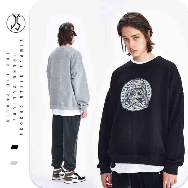 sweater hoodies biochemical crisis | tide brand 370g spring and autumn men's hip hop loose shoulder couple pullover round neck top, Black
sweater hoodies biochemical crisis | tide brand 370g spring and autumn men's hip hop loose shoulder couple pullover round neck top, Black