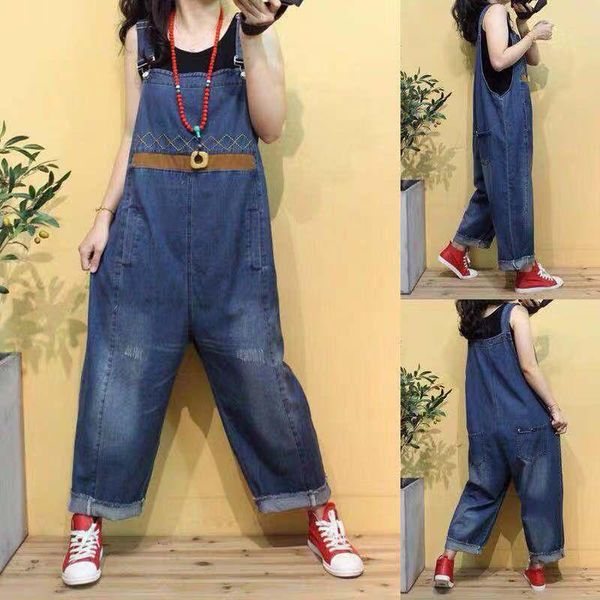women's jumpsuits & rompers lady distressed jumpsuit women wide leg summer 2021 personality womens literary style, Black;white
women's jumpsuits & rompers lady distressed jumpsuit women wide leg summer 2021 personality womens literary style, Black;white