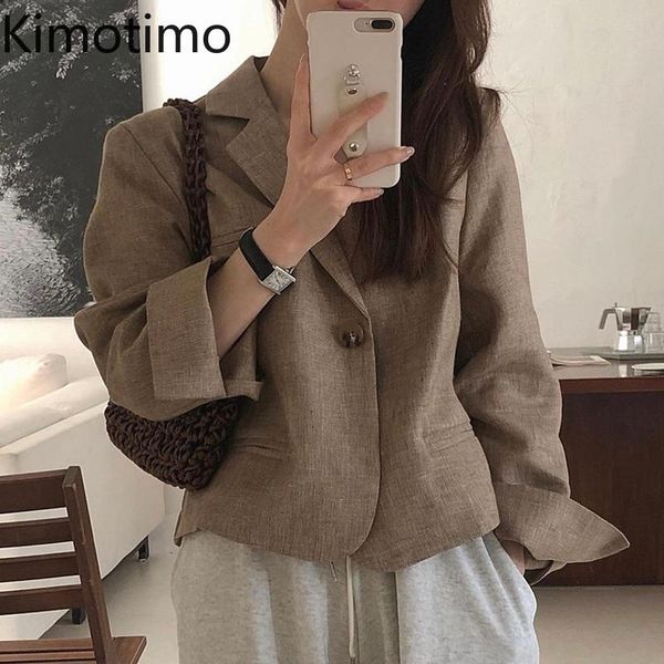 women's suits & blazers kimotimo autumn women korean chic temperament turn-down collar design loose jacket all-match long sleeve crop b, White;black
women's suits & blazers kimotimo autumn women korean chic temperament turn-down collar design loose jacket all-match long sleeve crop b, White;black