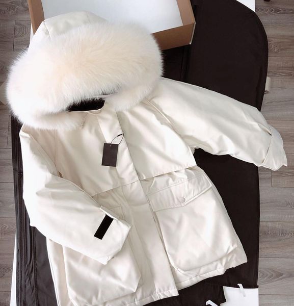 2021 new winter women big natural fox fur collar jacket hooded 90% white duck down parkas thickness warm sash tie up snow coat, Black
2021 new winter women big natural fox fur collar jacket hooded 90% white duck down parkas thickness warm sash tie up snow coat, Black