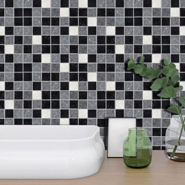 19pcs black mosaic wall stickers pvc thicken tile stickers easy to clean for bathroom kitchen decoration
19pcs black mosaic wall stickers pvc thicken tile stickers easy to clean for bathroom kitchen decoration