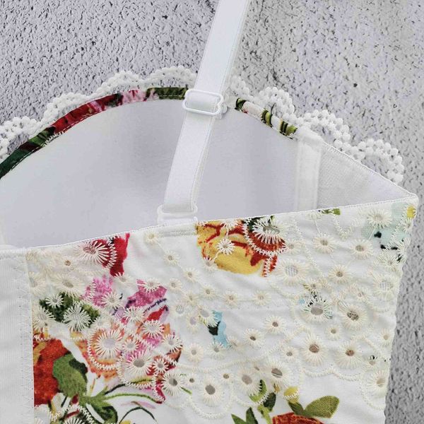 floral print crop corset women camis sleeveless spaghetti strap tanke built in bra off shoulder patchwork camisole, White
floral print crop corset women camis sleeveless spaghetti strap tanke built in bra off shoulder patchwork camisole, White