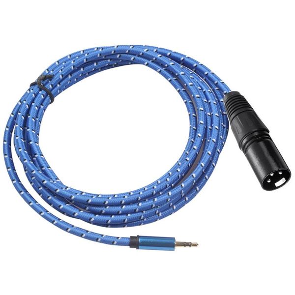 audio cables & connectors 3.5mm to mini 3pin xlr male for pc headphone mixer microphone stereo camera (male)
audio cables & connectors 3.5mm to mini 3pin xlr male for pc headphone mixer microphone stereo camera (male)