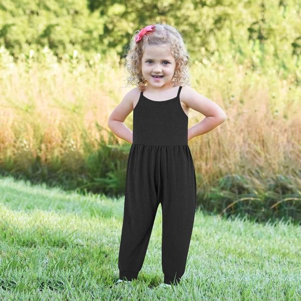 2021 new 1-6y 3 colors girls overalls jumpsuit solid color printing sleeveless playsuit one piece vacation beach kids outfit #26, Blue
2021 new 1-6y 3 colors girls overalls jumpsuit solid color printing sleeveless playsuit one piece vacation beach kids outfit #26, Blue