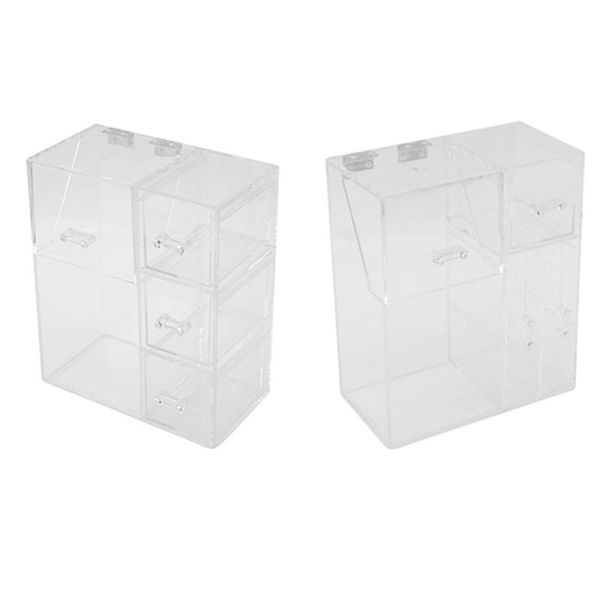 storage boxes & bins acrylic makeup organizer cosmetic holder tools box brush accessory with cover
storage boxes & bins acrylic makeup organizer cosmetic holder tools box brush accessory with cover