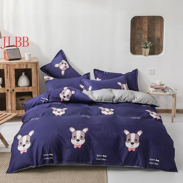 bedding sets sesom blue dog four-piece washed cotton bed sheet quilt cover simple style skin-friendly bare sleeping supplies
bedding sets sesom blue dog four-piece washed cotton bed sheet quilt cover simple style skin-friendly bare sleeping supplies