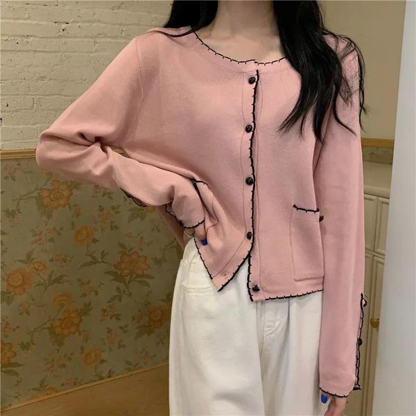 women's knits & tees 2021 design with summer thin white cardigan short long sleeved sweater trend
women's knits & tees 2021 design with summer thin white cardigan short long sleeved sweater trend