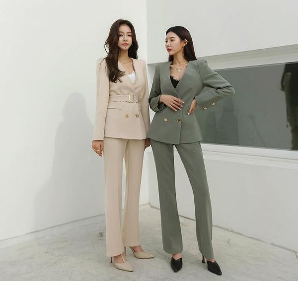 new 2021 fashion women long sleeve blazer with belt pants suit office lady two piece sets sfzl, White;black
new 2021 fashion women long sleeve blazer with belt pants suit office lady two piece sets sfzl, White;black
