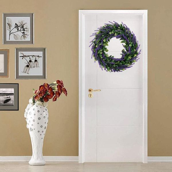 simulation lavender hanging wreath garland for front door christmas party wedding decoration
simulation lavender hanging wreath garland for front door christmas party wedding decoration
