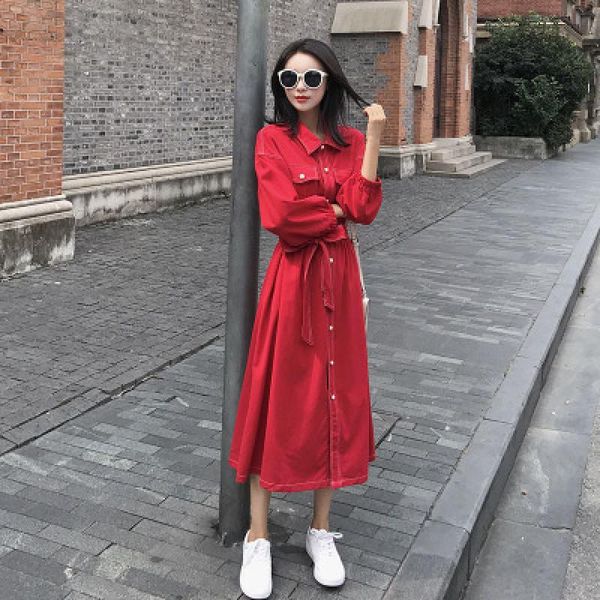 women's trench coats 2021 autumn women fashion slim lapel windbreaker female single-breasted outwear ladies elegant coat girls skirt ty, Tan;black
women's trench coats 2021 autumn women fashion slim lapel windbreaker female single-breasted outwear ladies elegant coat girls skirt ty, Tan;black