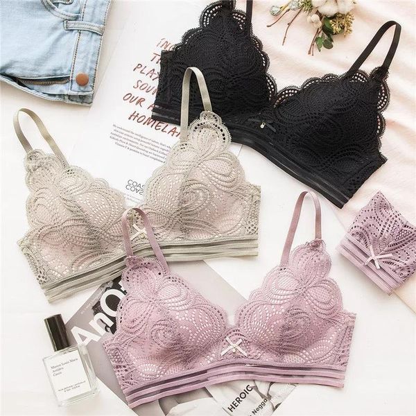 lace floral bralette lingerie thin japanese style adjusted seamless bra underwear push up wireless women bras plus size, Red;black
lace floral bralette lingerie thin japanese style adjusted seamless bra underwear push up wireless women bras plus size, Red;black